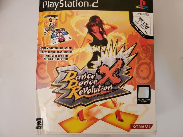 Sony Playstation 2 Dance Dance Revolution X With Controller video game